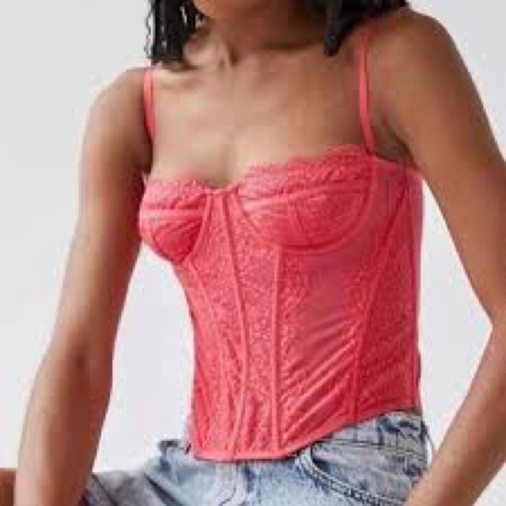 Urban Outfitters Out From Under Modern Love Corset